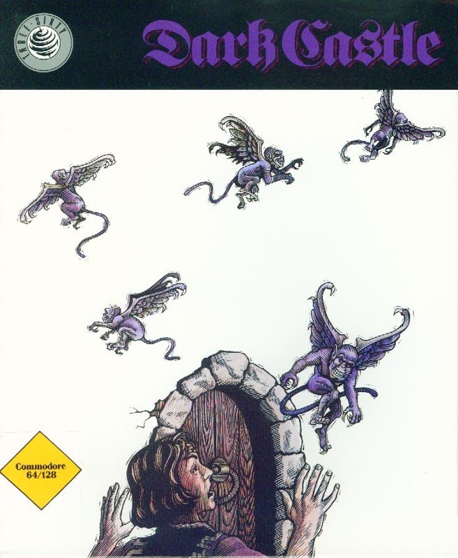 Dark Castle box art for Commodore 64